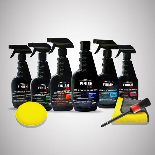 Finish line Car Care Kit 9 in 1